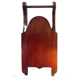 Elegant Brown Wooden Sled